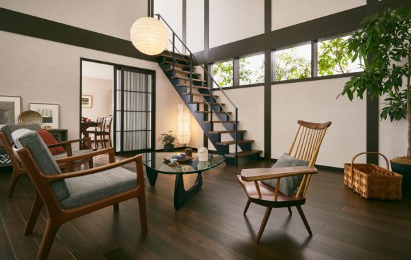 町屋風のたたずまい。