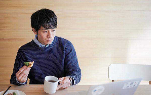仕事も食も楽しむ。