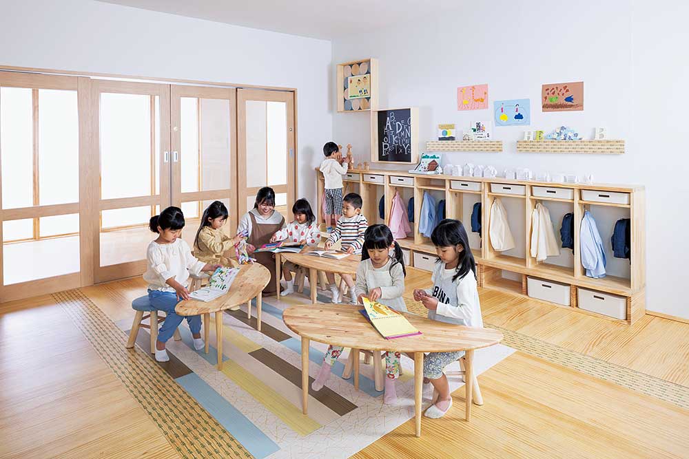 「木とくらす幼稚園」へようこそ！