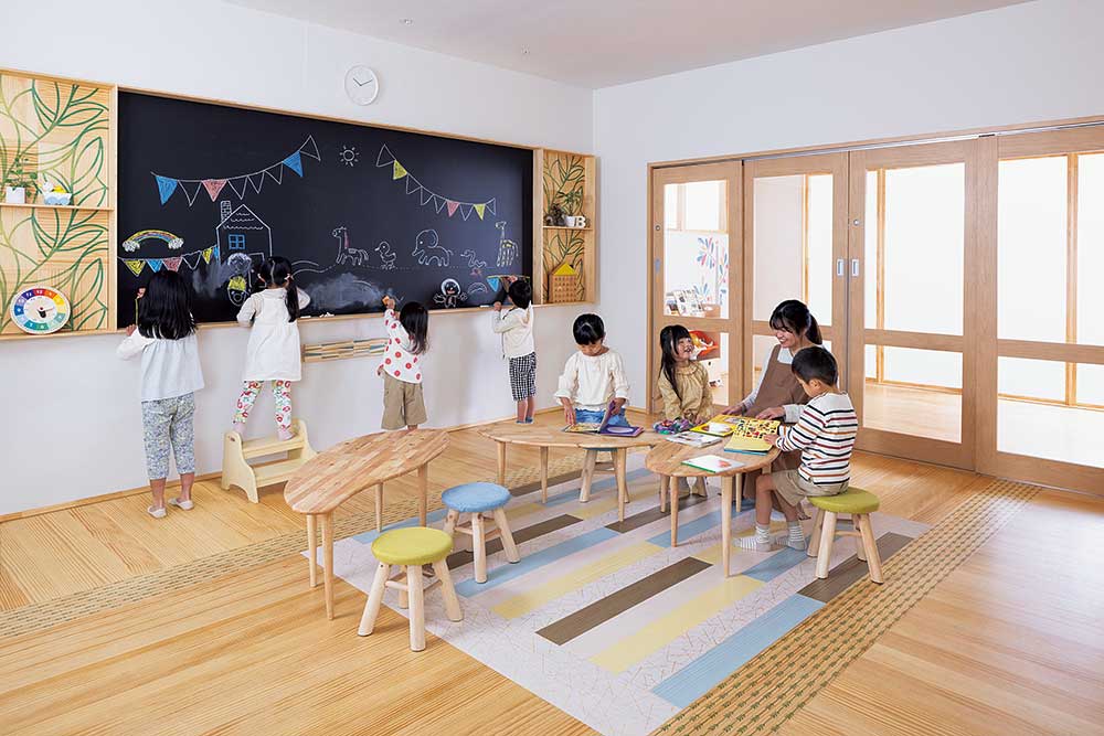「木とくらす幼稚園」へようこそ！