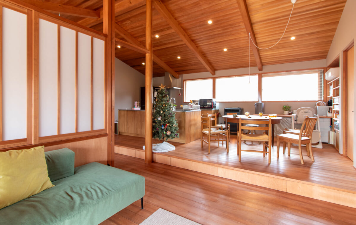 土間縁のある平屋。那須で叶えた、二度目の家づくり。