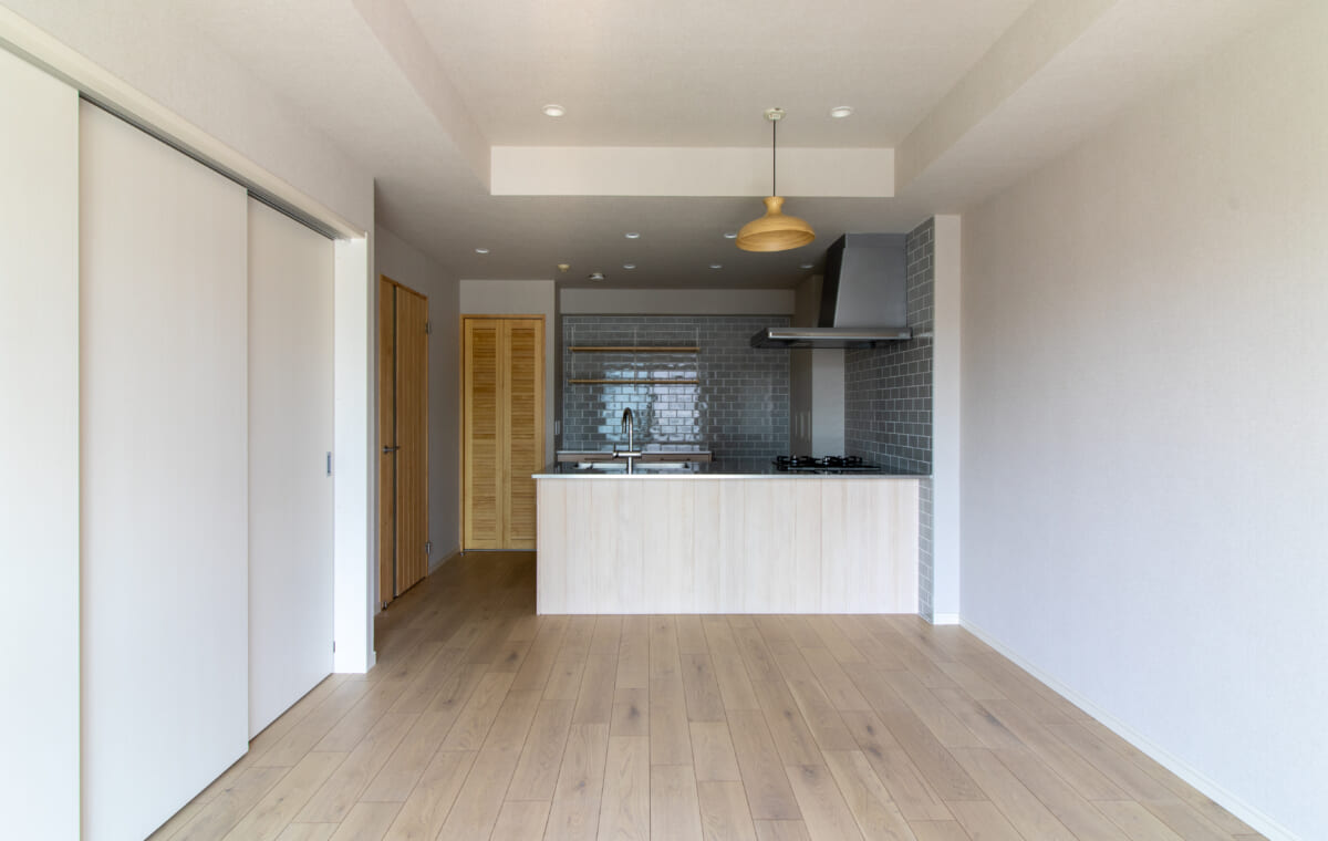 明るく生まれ変わった、マンションリノベーション。