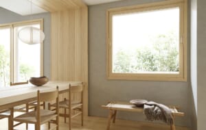 無垢の木の室内窓｜MOKUサッシ