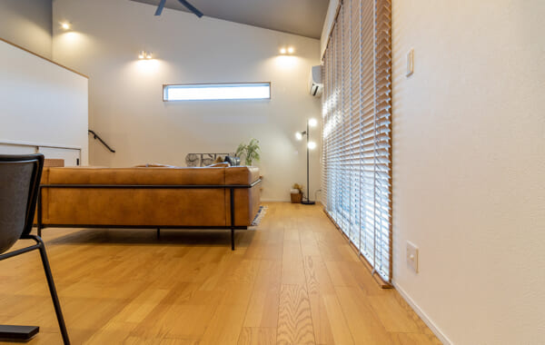 スキップフロアのある平屋のお家