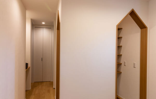 スキップフロアのある平屋のお家