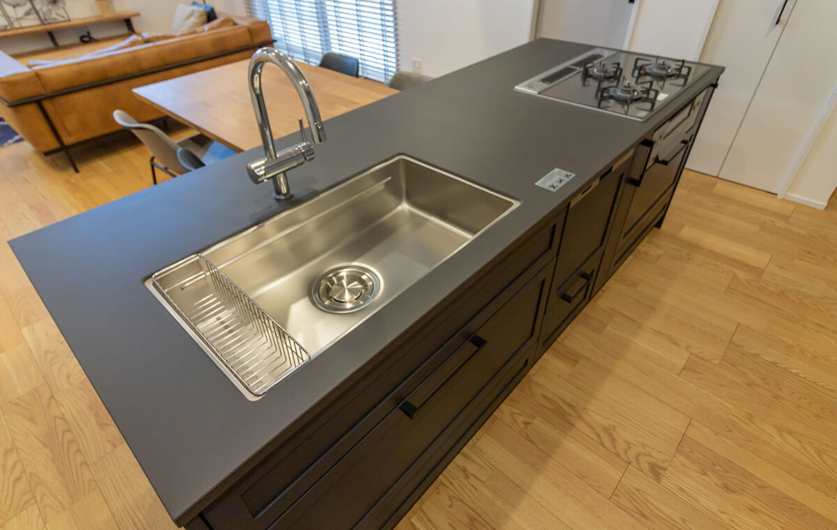 スキップフロアのある平屋のお家