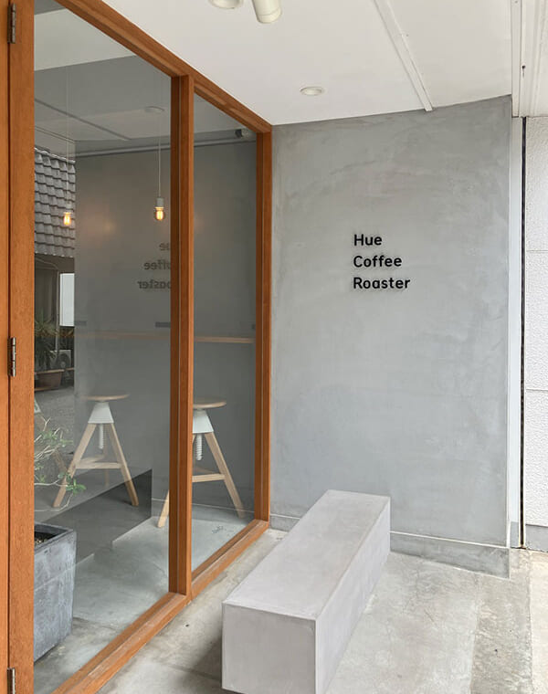 「色」でコーヒーを選ぶカフェ Hue Coffee Roaster