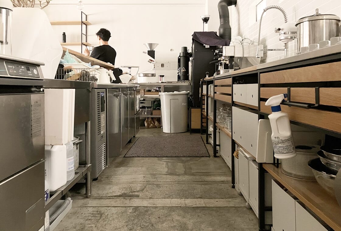 「色」でコーヒーを選ぶカフェ Hue Coffee Roaster